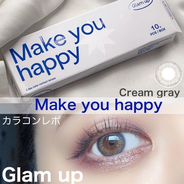 グラムアップ ワンデー/Glam up/ワンデー（１DAY）カラコンを使ったクチコミ（1枚目）