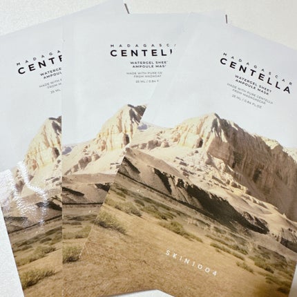 センテラ ウォーターゲルシートアンプルマスク/SKIN1004/シートマスク・パックを使ったクチコミ(3枚目)