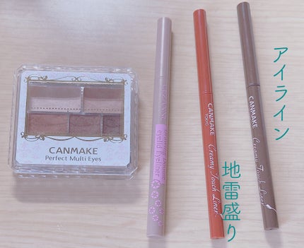 パーフェクトマルチアイズ/キャンメイク/アイシャドウパレットを使ったクチコミ(2枚目)