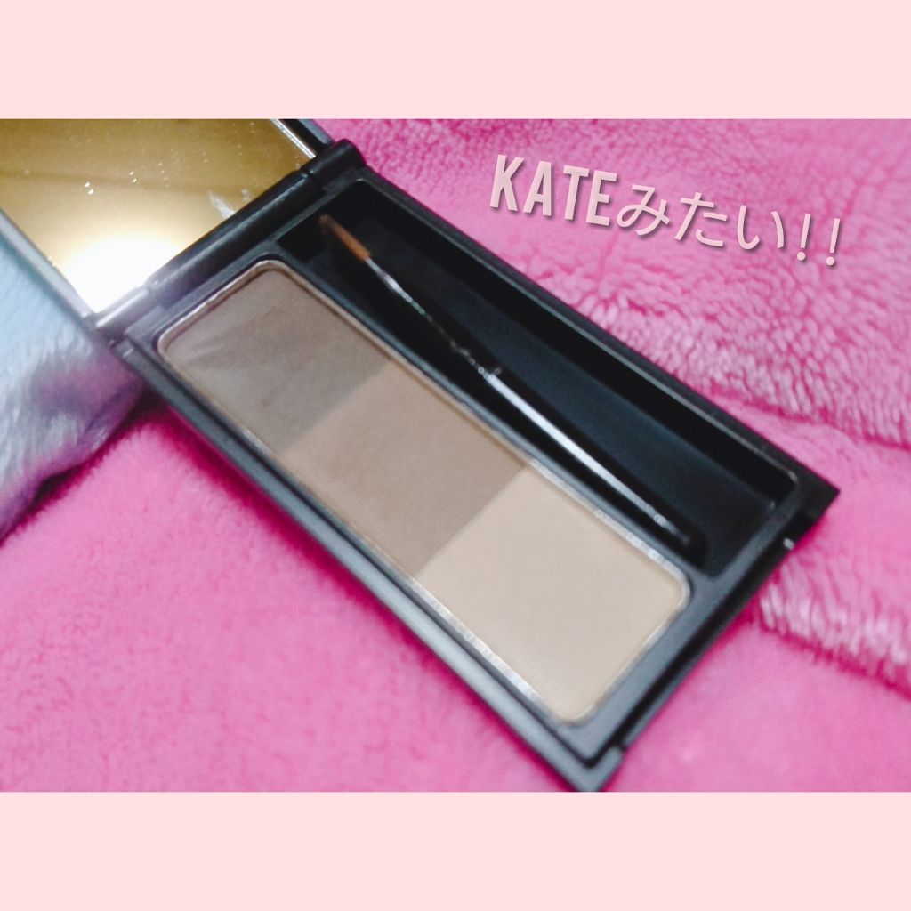 UR GLAM EYEBROW POWDER/U R GLAM/パウダーアイブロウを使ったクチコミ(2枚目)
