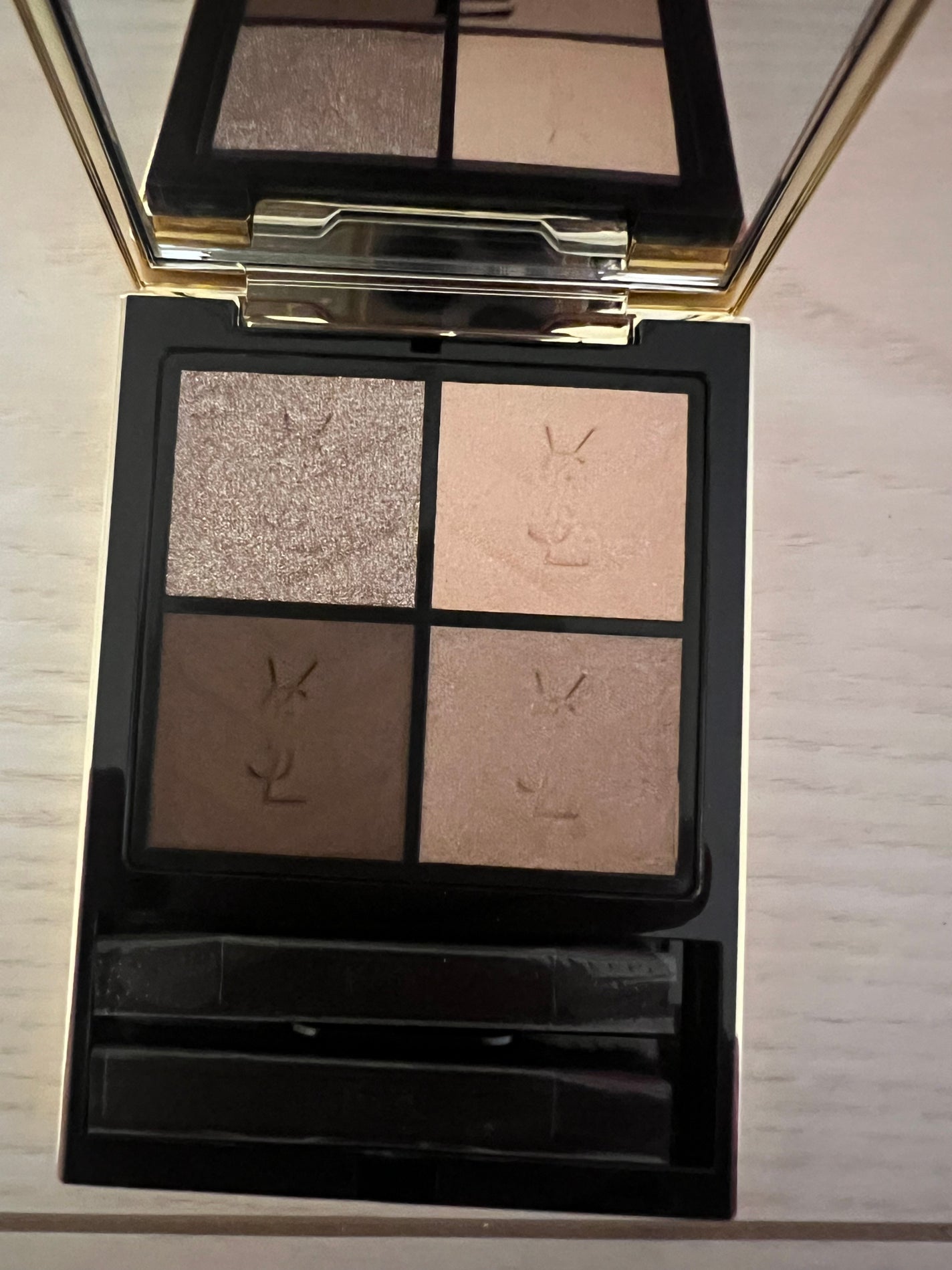 クチュール ミニ クラッチ/YVES SAINT LAURENT BEAUTE/アイシャドウパレットを使ったクチコミ(2枚目)