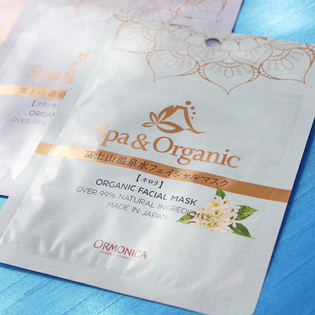 富士山温泉水フェイシャルマスク フランキンセンス・イランイラン/ORMONICA/シートマスク・パックを使ったクチコミ(3枚目)