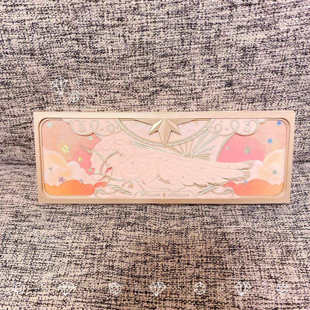 ローズユニコーンシリーズ アイシャドウパレット/FlowerKnows/アイシャドウパレットを使ったクチコミ(1枚目)