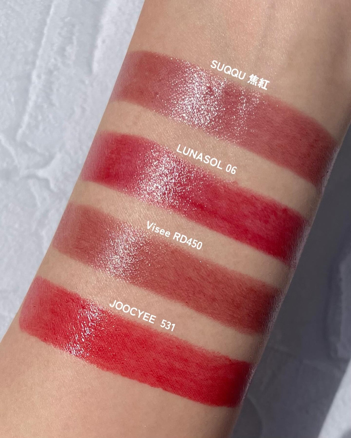 ネンマクフェイク ルージュ/Visée/口紅を使ったクチコミ(4枚目)