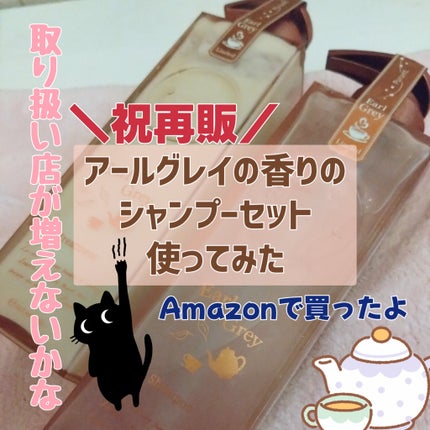 プルント ディープリペアペアセット アールグレイ N/Purunt./市販シャンプーを使ったクチコミ(1枚目)
