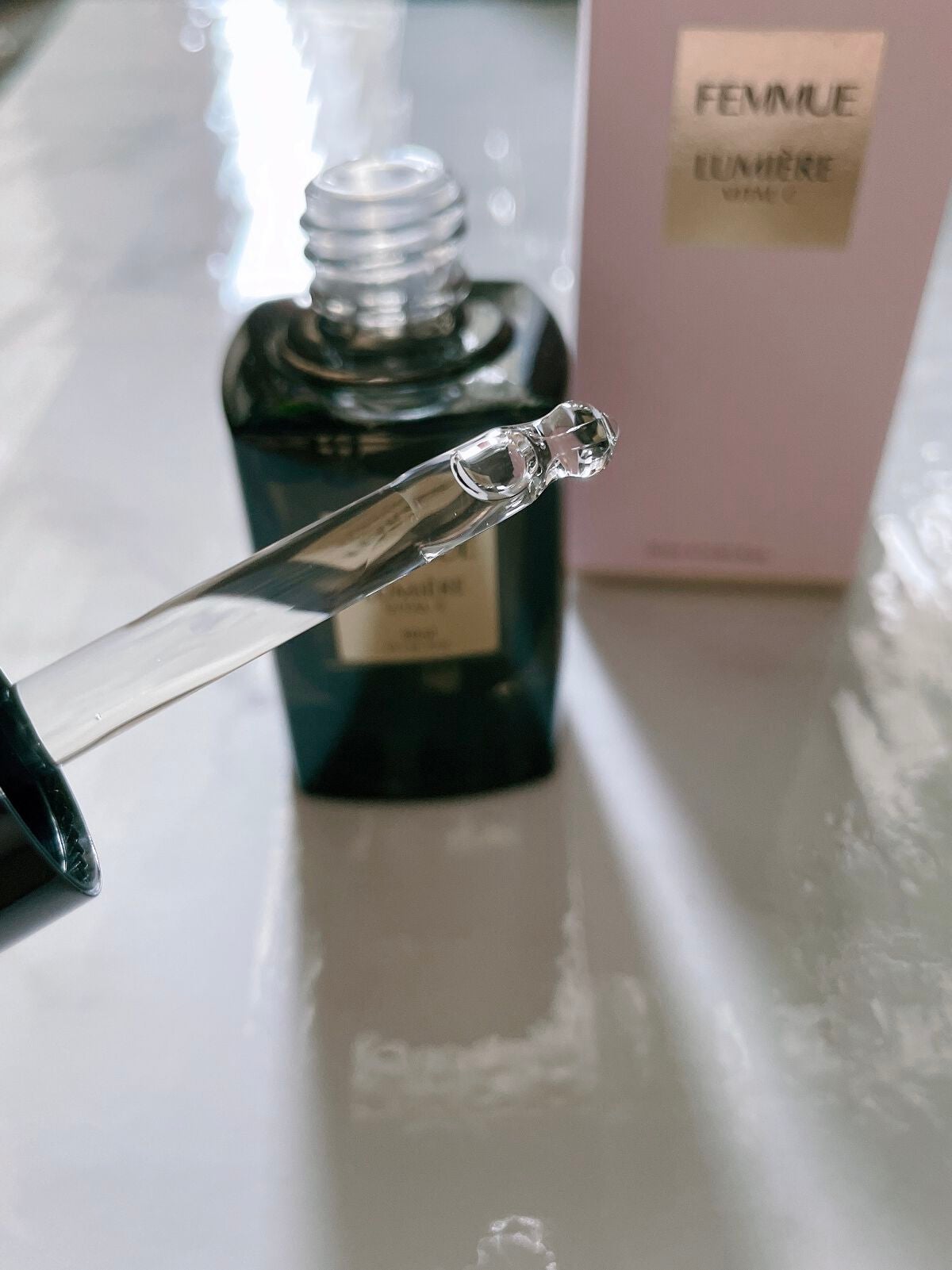 ルミエール ヴァイタルC/FEMMUE/ブースター・導入液を使ったクチコミ(3枚目)