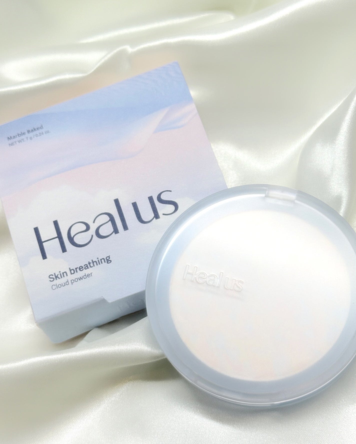 クラウドパウダー/Healus/プレストパウダーを使ったクチコミ(1枚目)