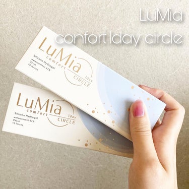 LuMia comfort 1day CIRCLE/LuMia/ワンデー（１DAY）カラコンを使ったクチコミ（2枚目）