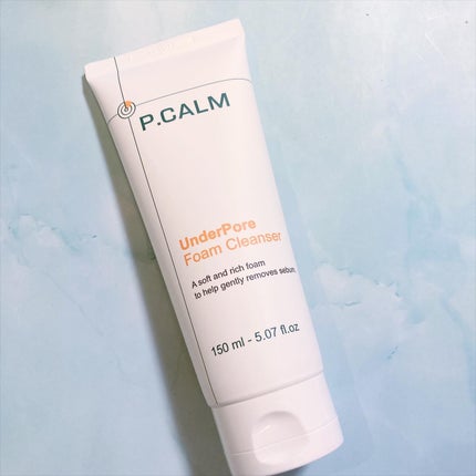 アンダーポアフォームクレンザー/P.CALM/洗顔フォームを使ったクチコミ(5枚目)