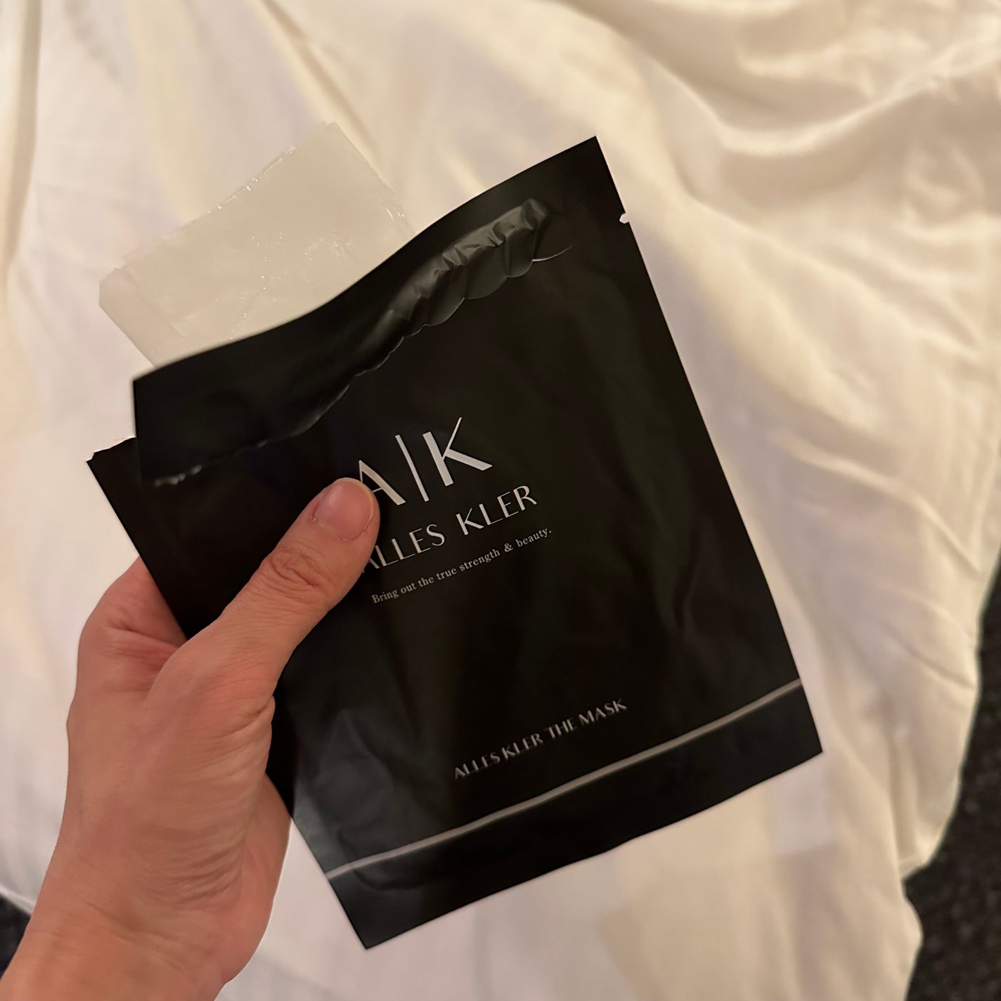 THE MASK/ALLES KLER/シートマスク・パックを使ったクチコミ(2枚目)