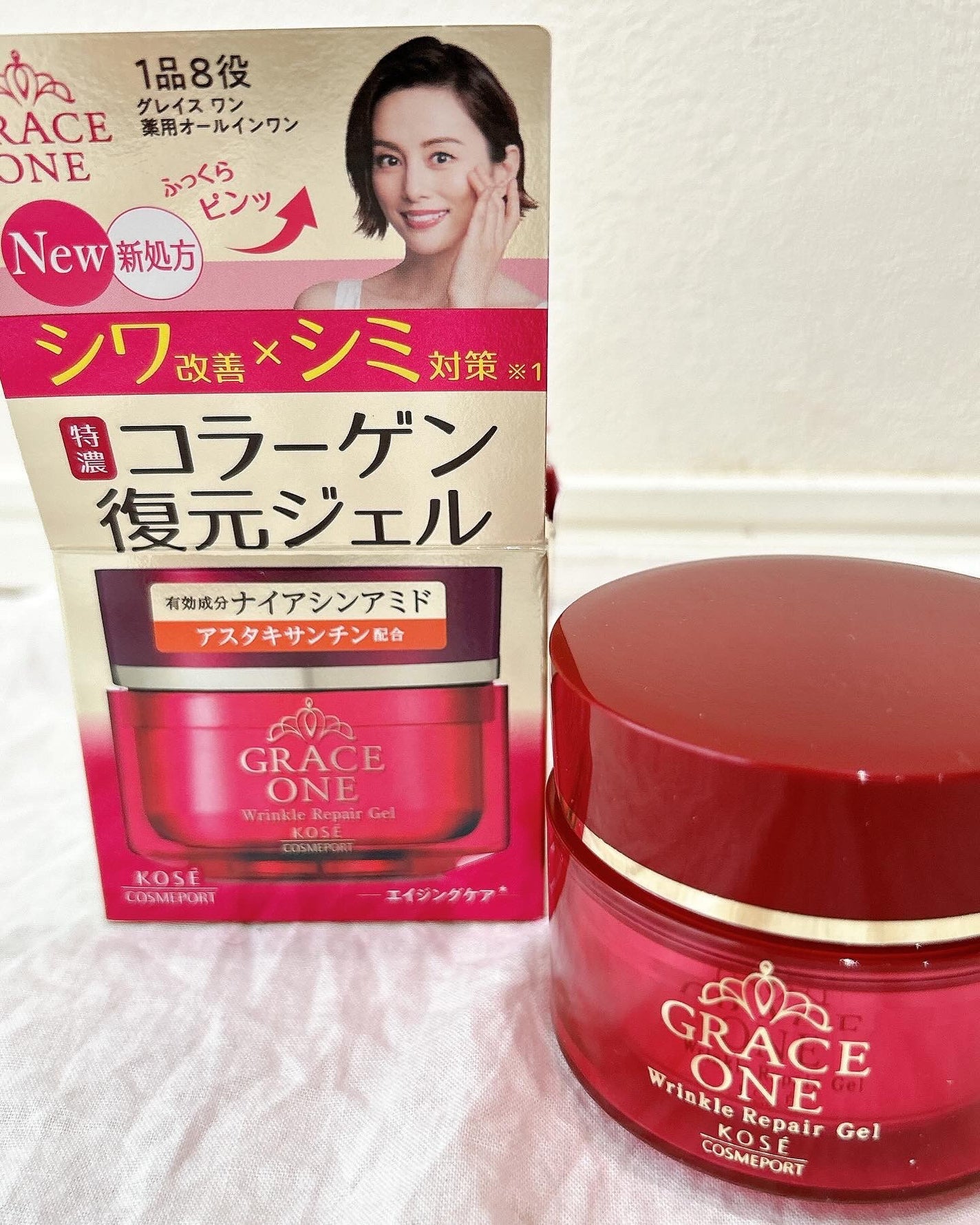 グレイス ワン 薬用リンクル リペアジェル/グレイスワン/オールインワン化粧品を使ったクチコミ(1枚目)