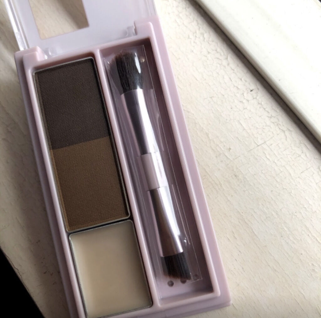 FASIO アイブロウ パウダー＆ベースのクチコミ「FASIO Eyebrow Base & Powder 01
Waterproof 
#fas.....」（2枚目）