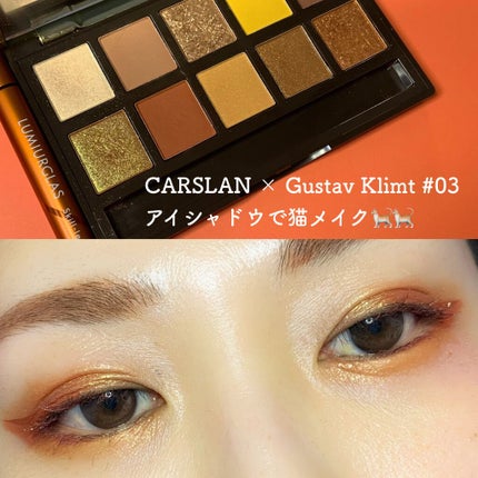 アイシャドウパレット クリムトシリーズ/CARSLAN/アイシャドウパレットを使ったクチコミ(1枚目)