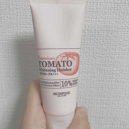 プレミアムトマト ブライトニング フィニッシャー/SKINFOOD/化粧下地を使ったクチコミ(1枚目)