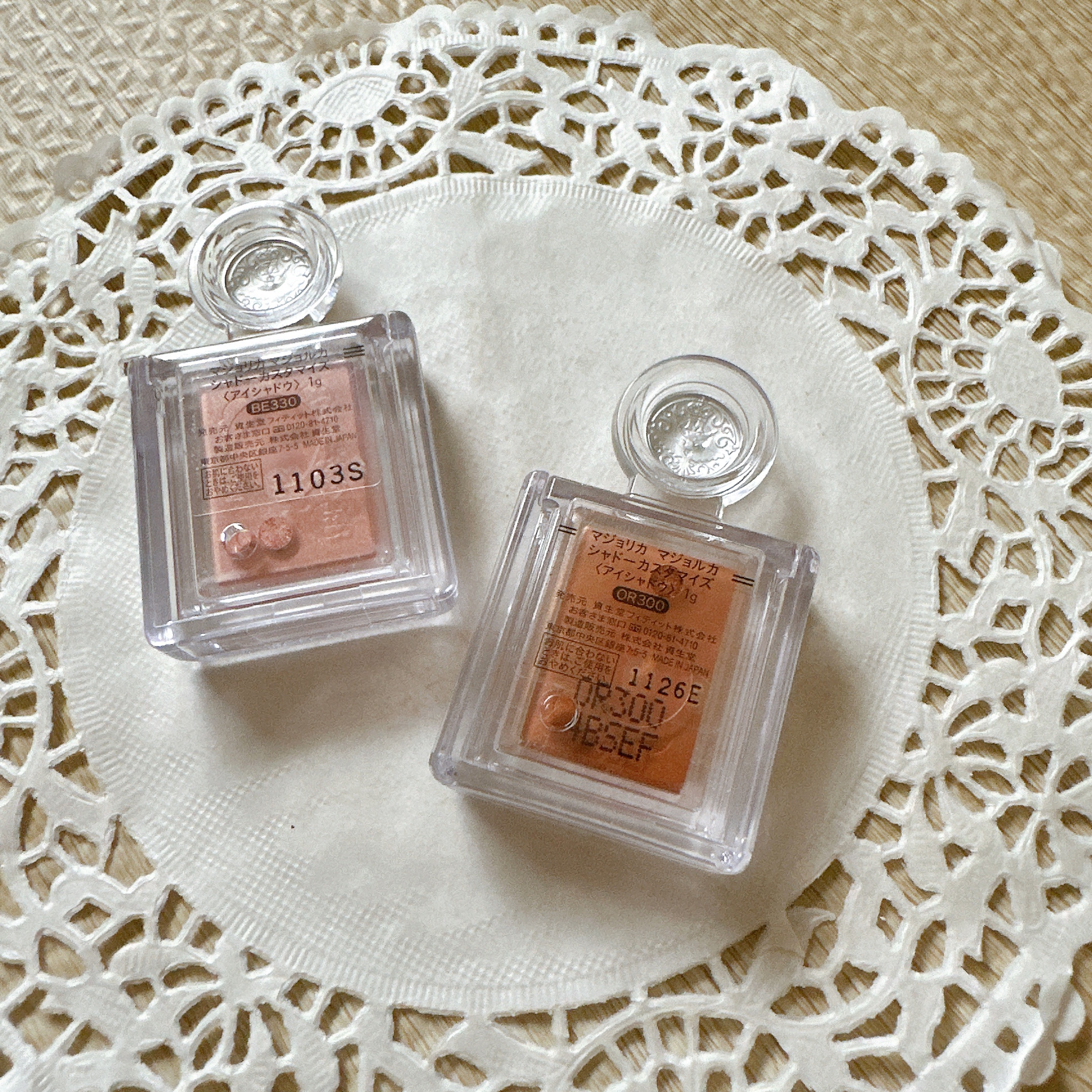 シャドーカスタマイズ/MAJOLICA MAJORCA/単色アイシャドウを使ったクチコミ（3枚目）