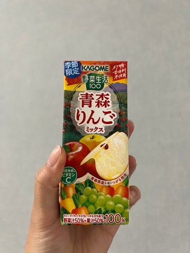 野菜生活１００ 青森りんごミックス/野菜生活１００/ドリンクを使ったクチコミ（1枚目）