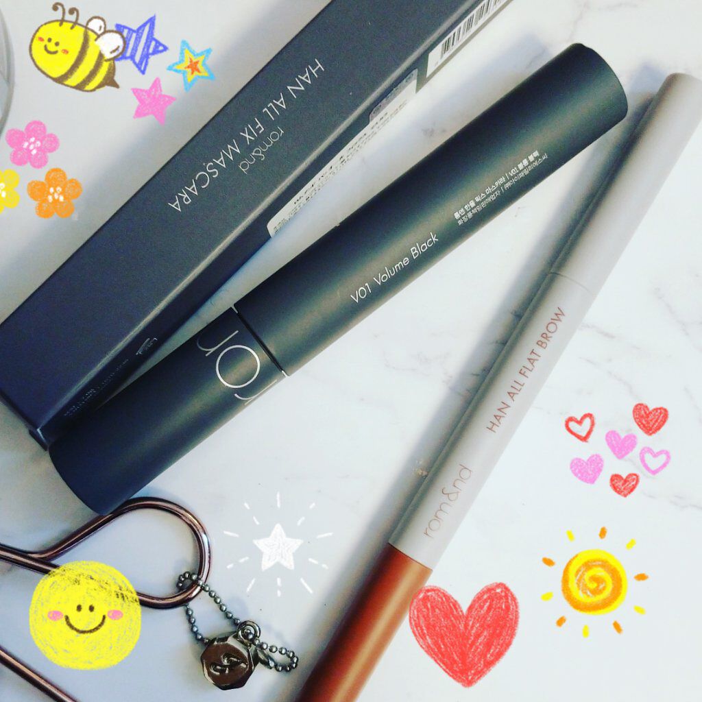 ハンオールフィックスマスカラ/rom&nd/マスカラを使ったクチコミ（1枚目）