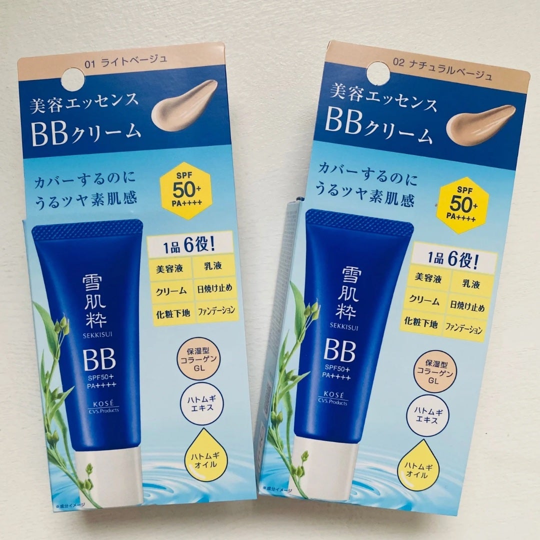 美容エッセンスBBクリーム/雪肌粋/BBクリームを使ったクチコミ(4枚目)