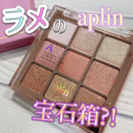 ワンピックアイシャドウパレット/APLIN/アイシャドウパレットを使ったクチコミ(1枚目)