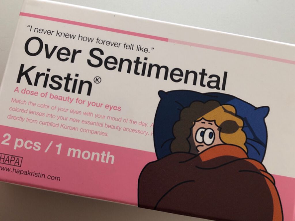 Over Sentimental Kristin/Hapa kristin/カラーコンタクトレンズを使ったクチコミ（1枚目）