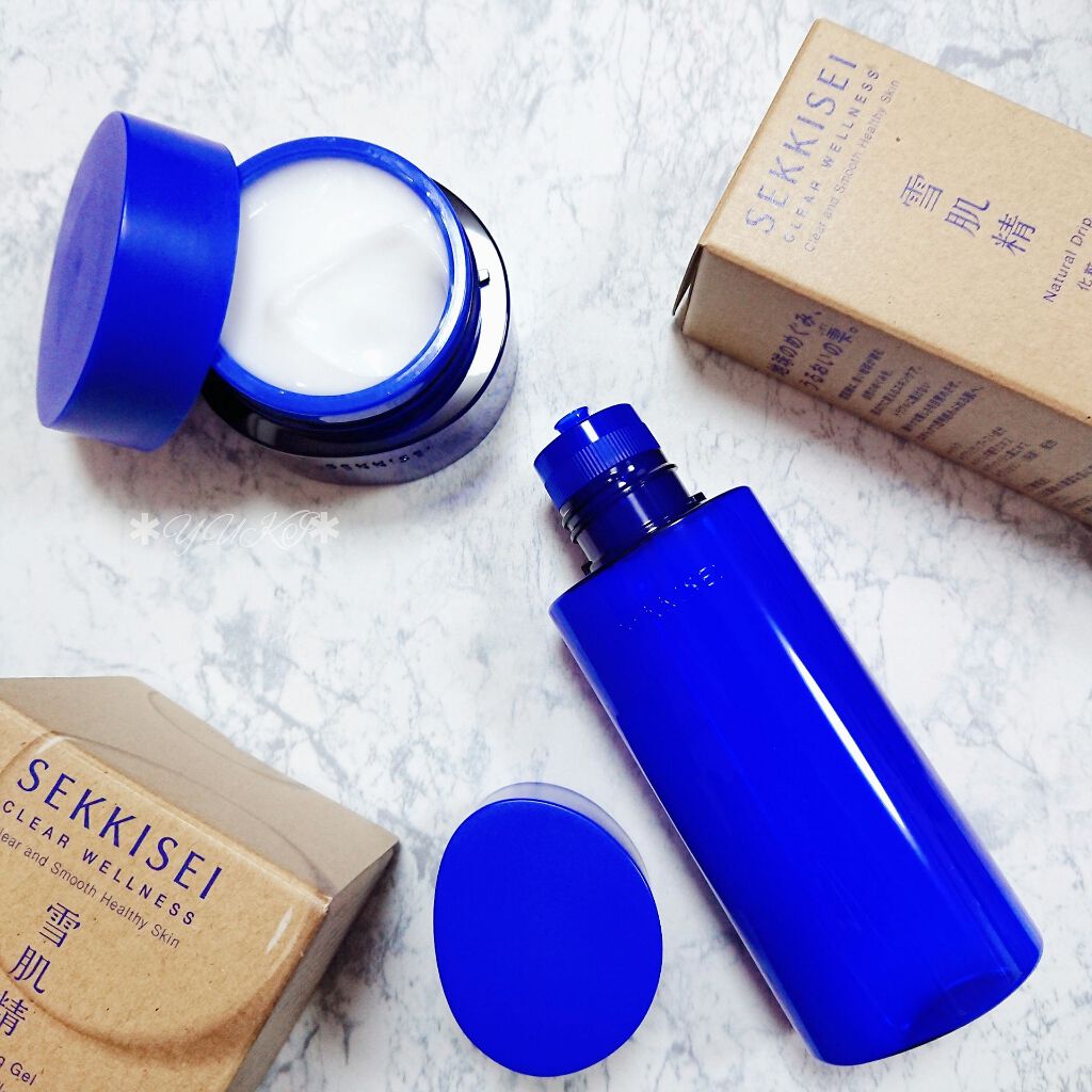 クリアウェルネス ハイドレイティング ジェル/雪肌精/フェイスクリームを使ったクチコミ（1枚目）