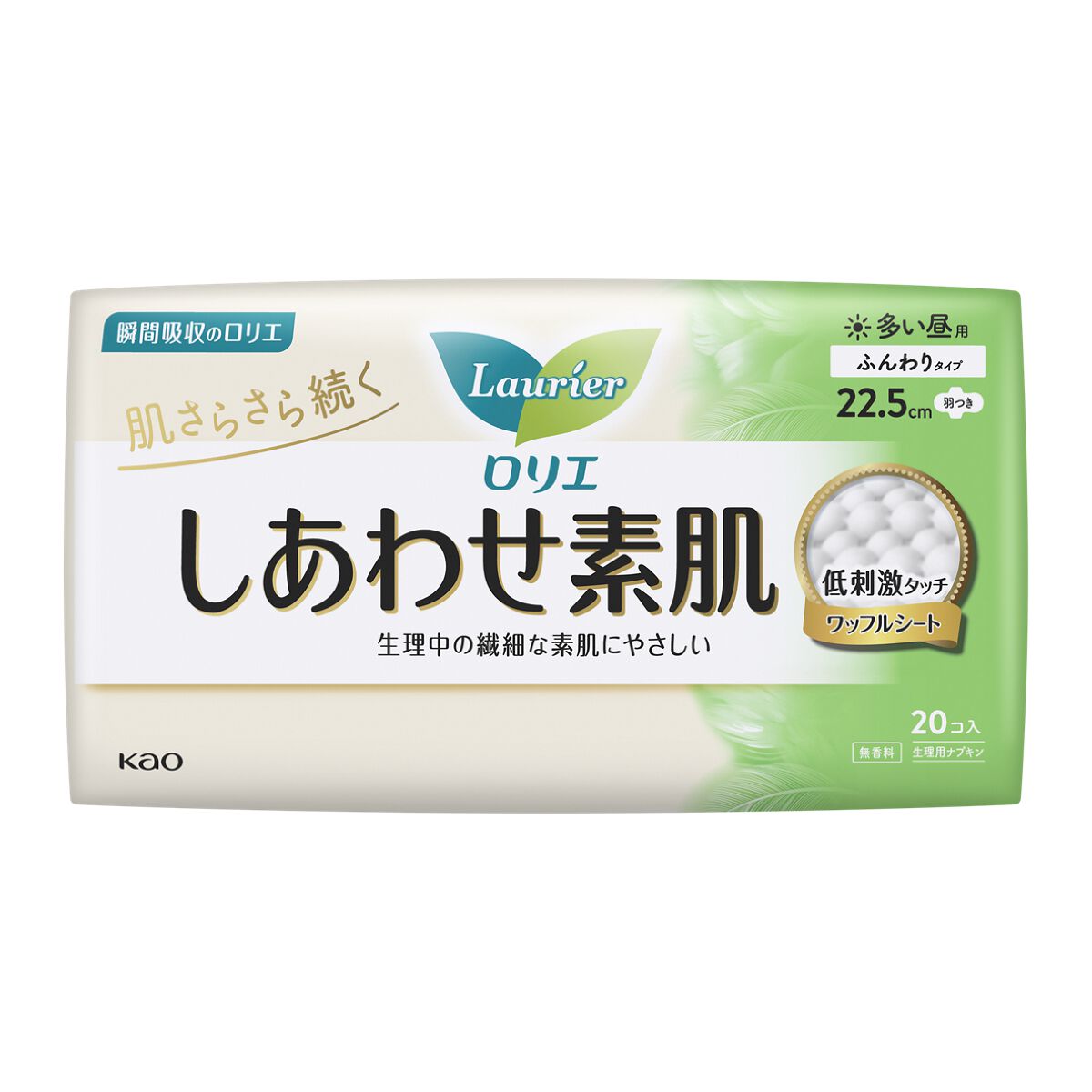 しあわせ素肌 ふんわりタイプ 多い昼用 / ロリエ