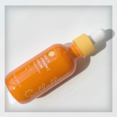 sollalla マルチビタミンCセラムのクチコミ「𓍯MULTI VITAMIN C SERUM⌇Sollalla

うるおいによる透明感､ハリツ.....」（2枚目）