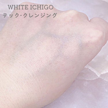 テック-クレンジング/WHITE ICHIGO/クレンジングクリームを使ったクチコミ（4枚目）