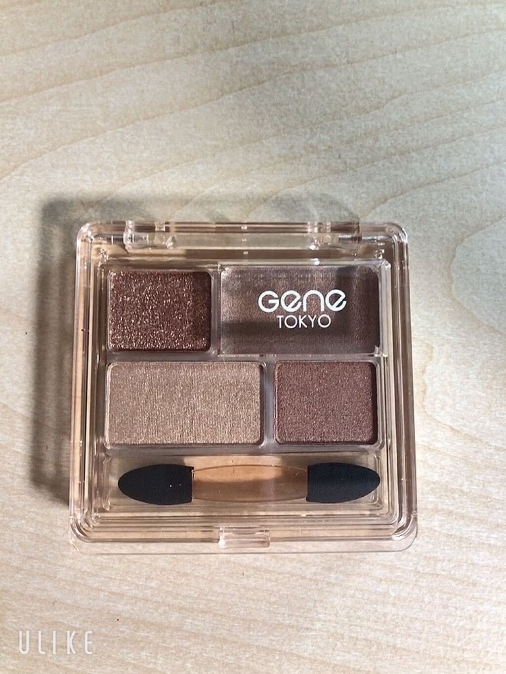 リラクシーアイシャドウ/GENE TOKYO/アイシャドウパレットを使ったクチコミ（2枚目）