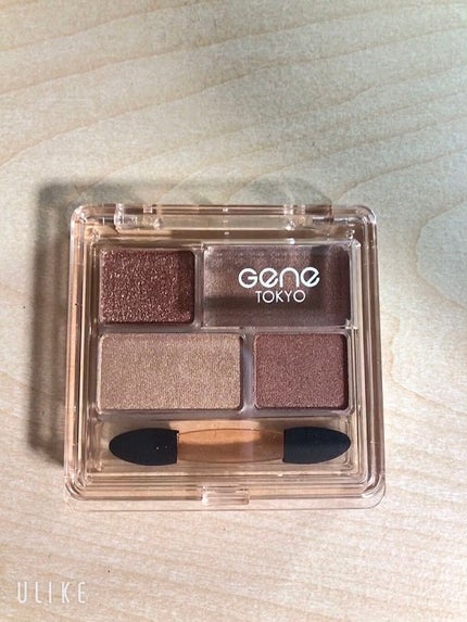 リラクシーアイシャドウ/GENE TOKYO/アイシャドウパレットを使ったクチコミ(2枚目)
