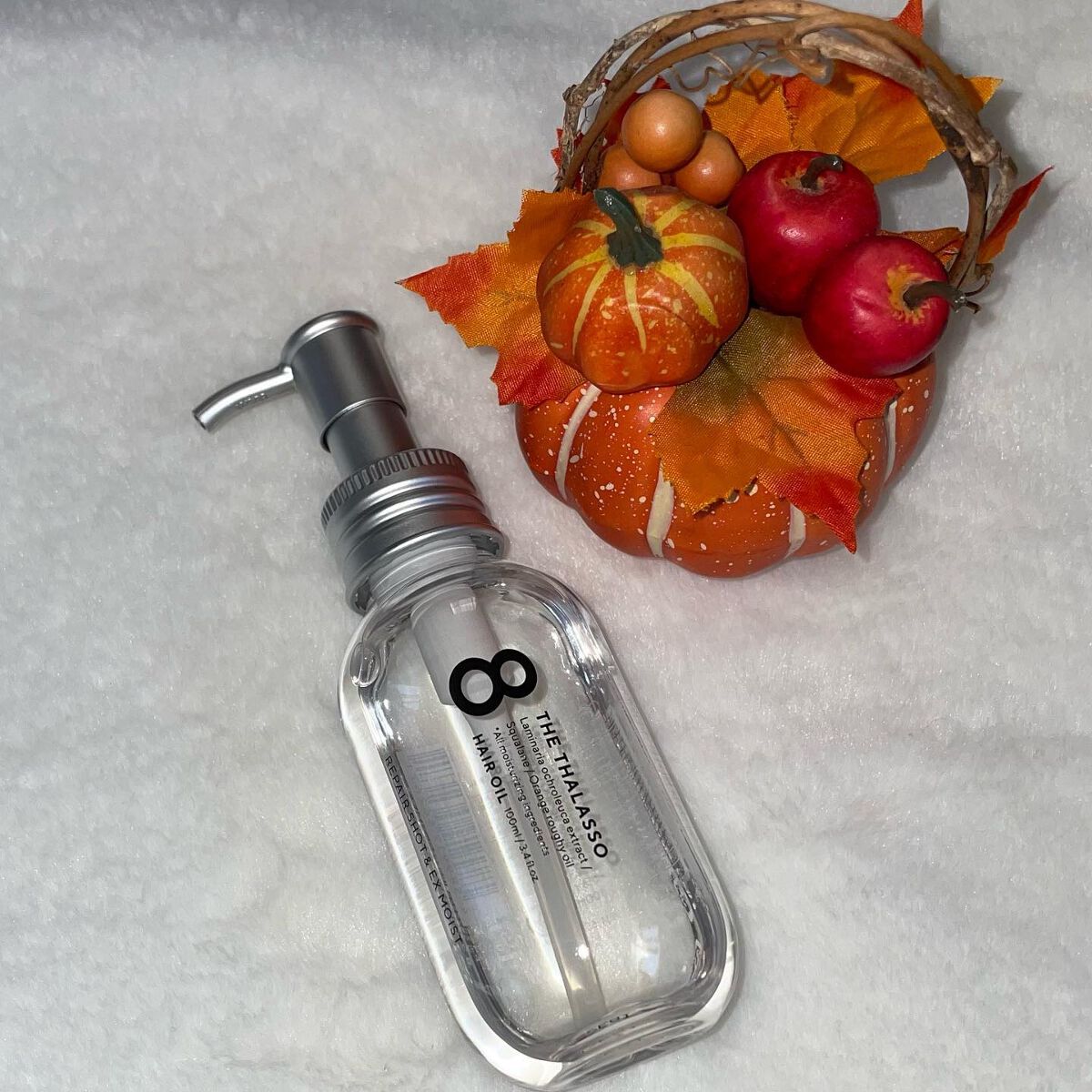 リペアショット&EXモイスト 美容液オイル/エイトザタラソ/ヘアオイルを使ったクチコミ(2枚目)