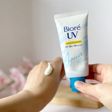 ビオレUV アクアリッチ ライトアップエッセンス/ビオレ/日焼け止めクリームを使ったクチコミ(7枚目)