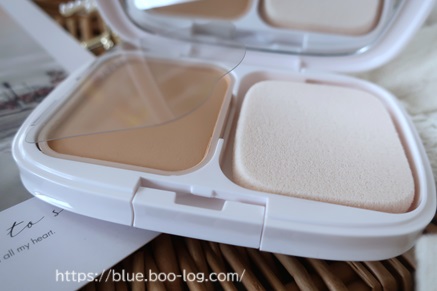 パウダーファンデーション/media luxe/パウダーファンデーションを使ったクチコミ（2枚目）