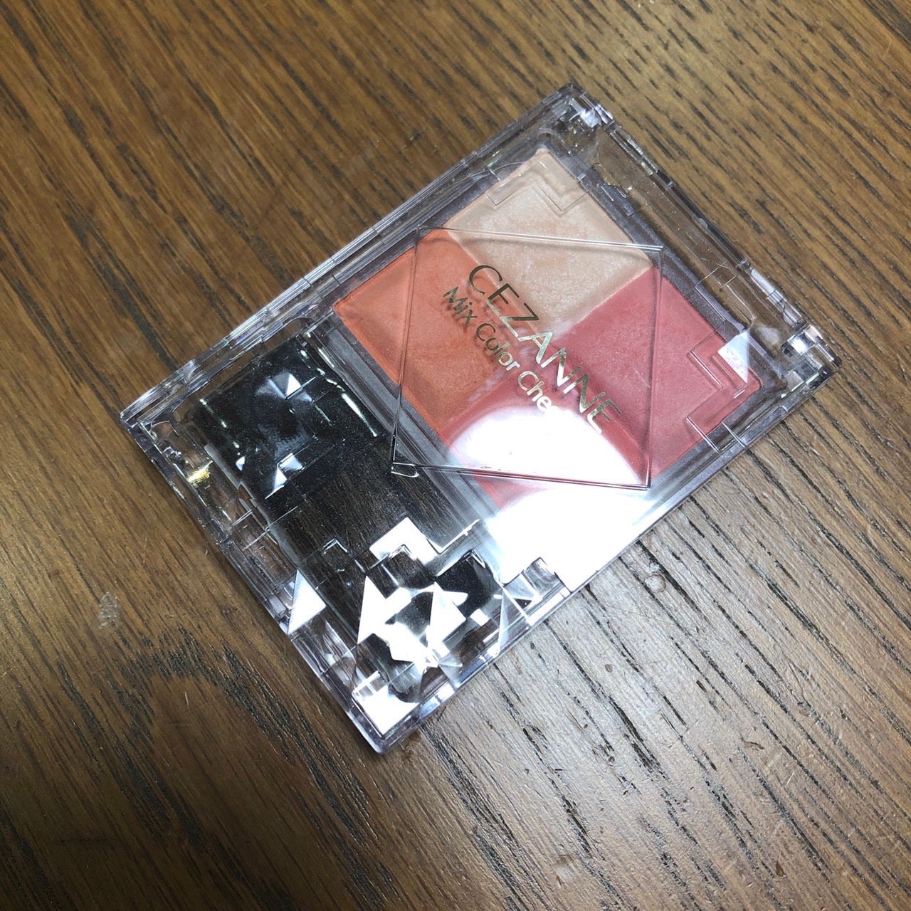 ミックスカラーチーク/CEZANNE/パウダーチークを使ったクチコミ(1枚目)