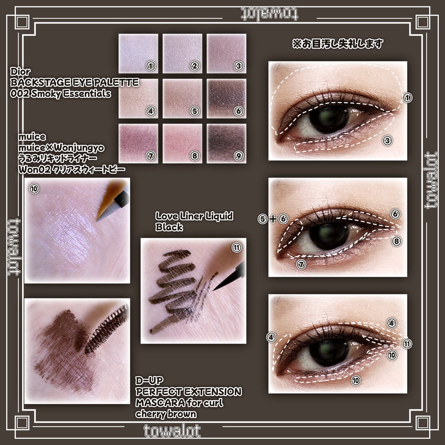 ディオール バックステージ アイ パレット/Dior/アイシャドウパレットを使ったクチコミ(2枚目)