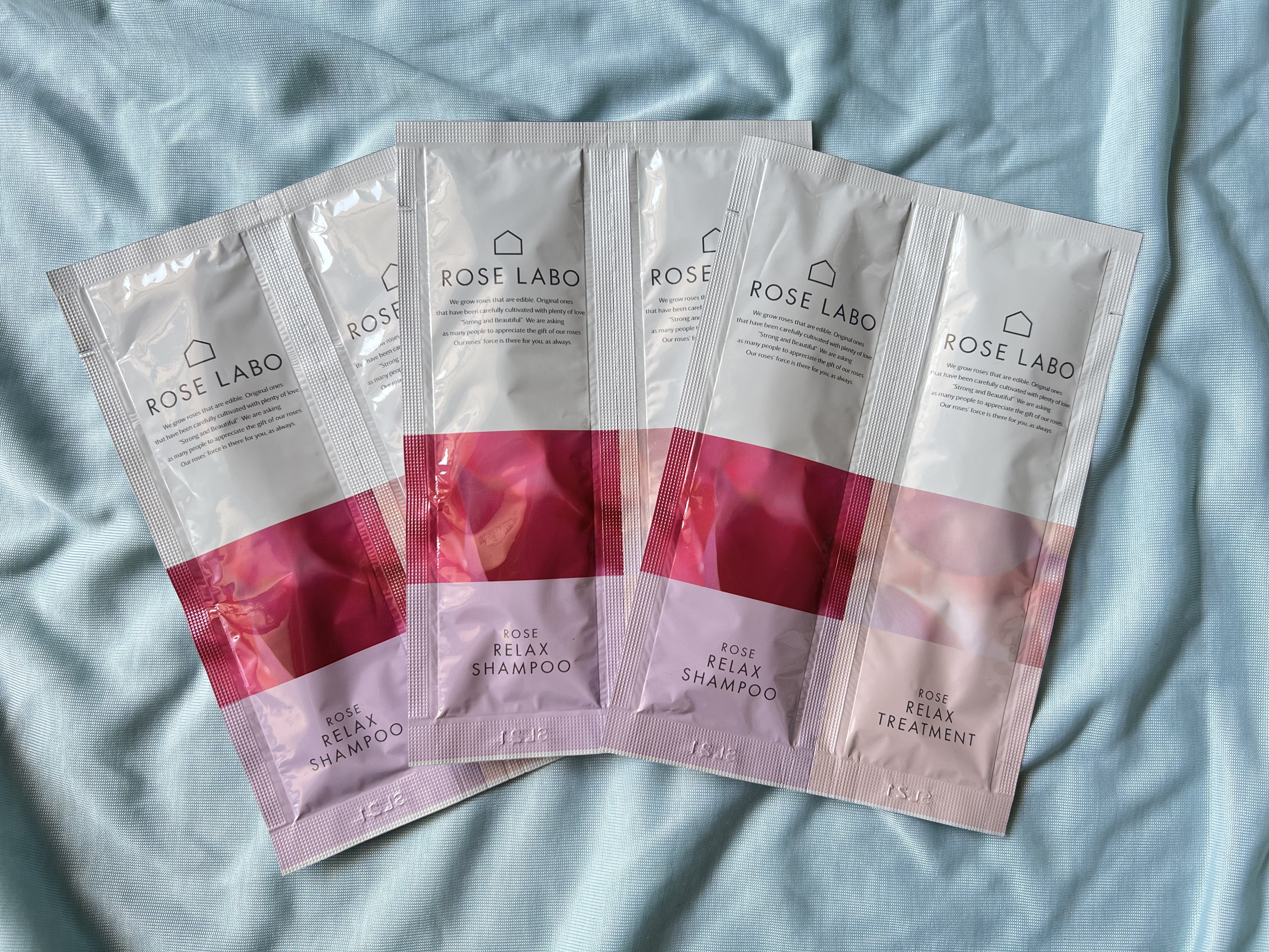 ローズリラックスシャンプー&トリートメント トライアル 1回分/ROSE LABO/市販シャンプーを使ったクチコミ（1枚目）