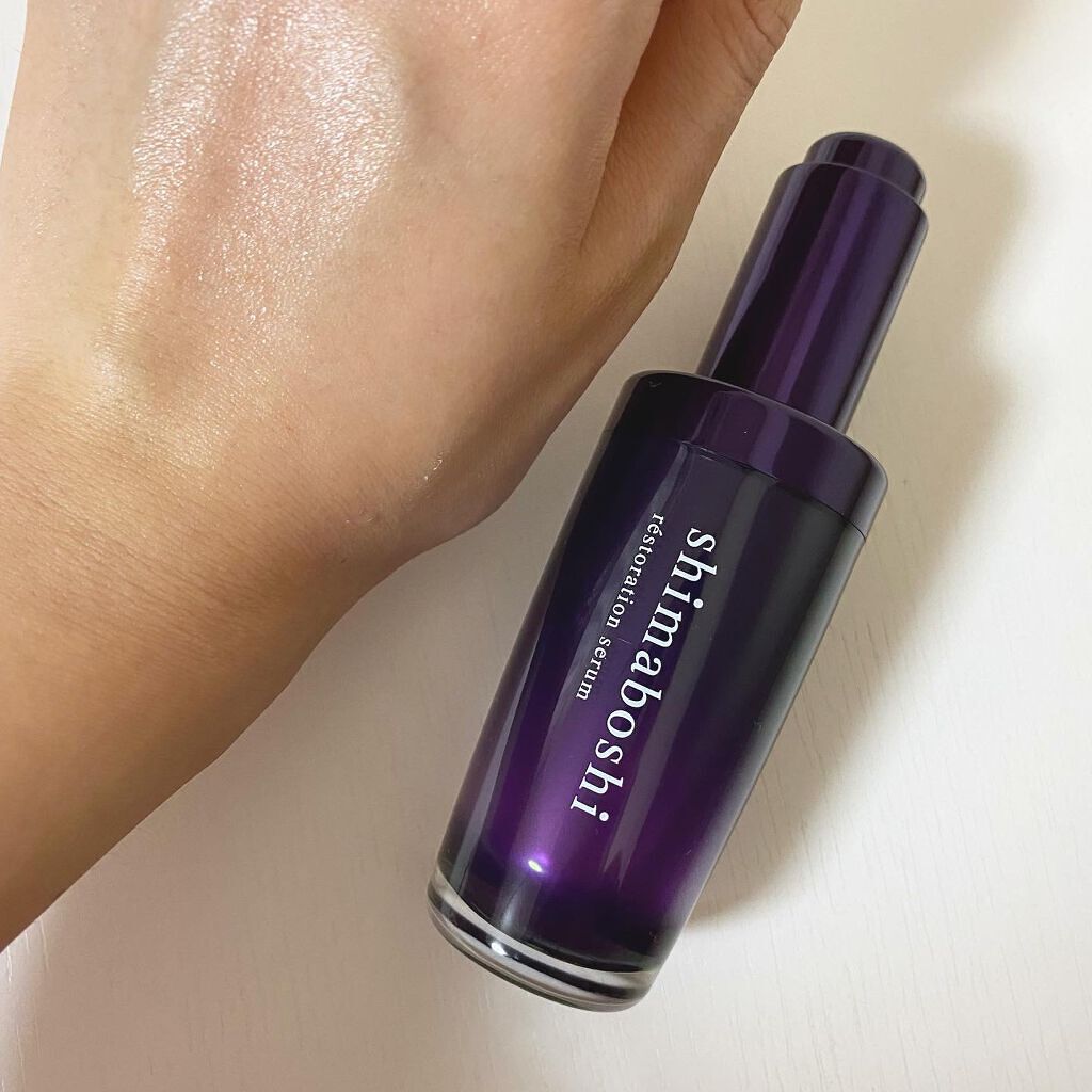 レストレーションセラム/shimaboshi/ブースター・導入液を使ったクチコミ(4枚目)