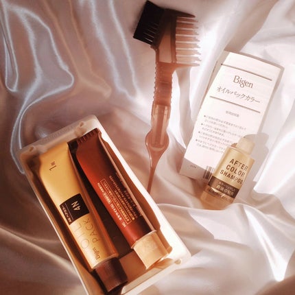 オイルパックカラー/ビゲン/ヘアカラーを使ったクチコミ(2枚目)