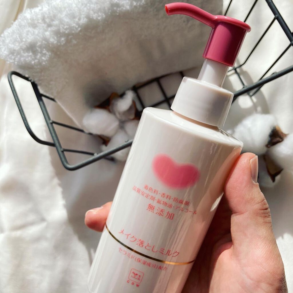 メイク落としミルク/カウブランド無添加/ミルククレンジングを使ったクチコミ（2枚目）