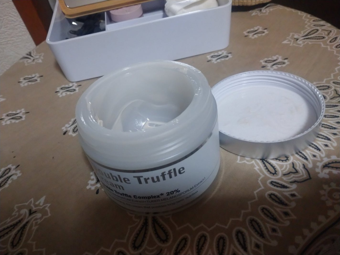 コリアナ ダブルトリュフクリーム/AMPLE:N/フェイスクリームを使ったクチコミ(1枚目)