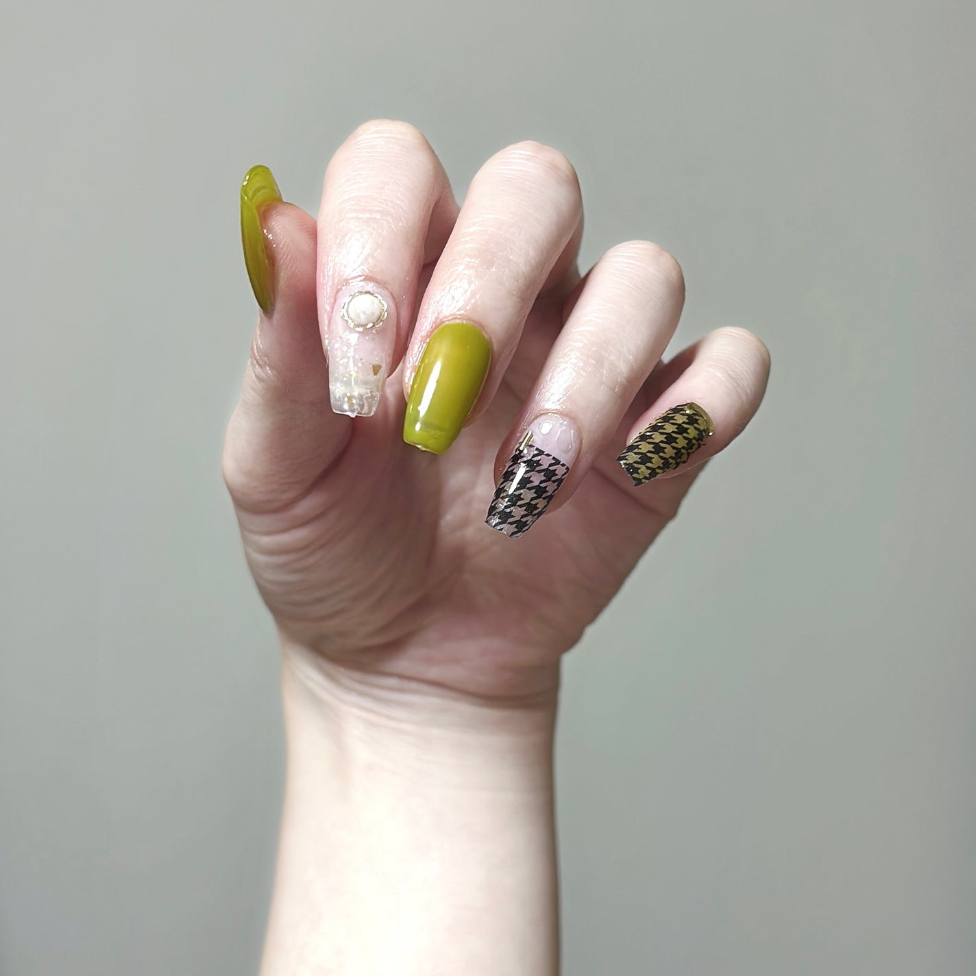 ネイルシール/セリア/ネイルシールを使ったクチコミ(1枚目)