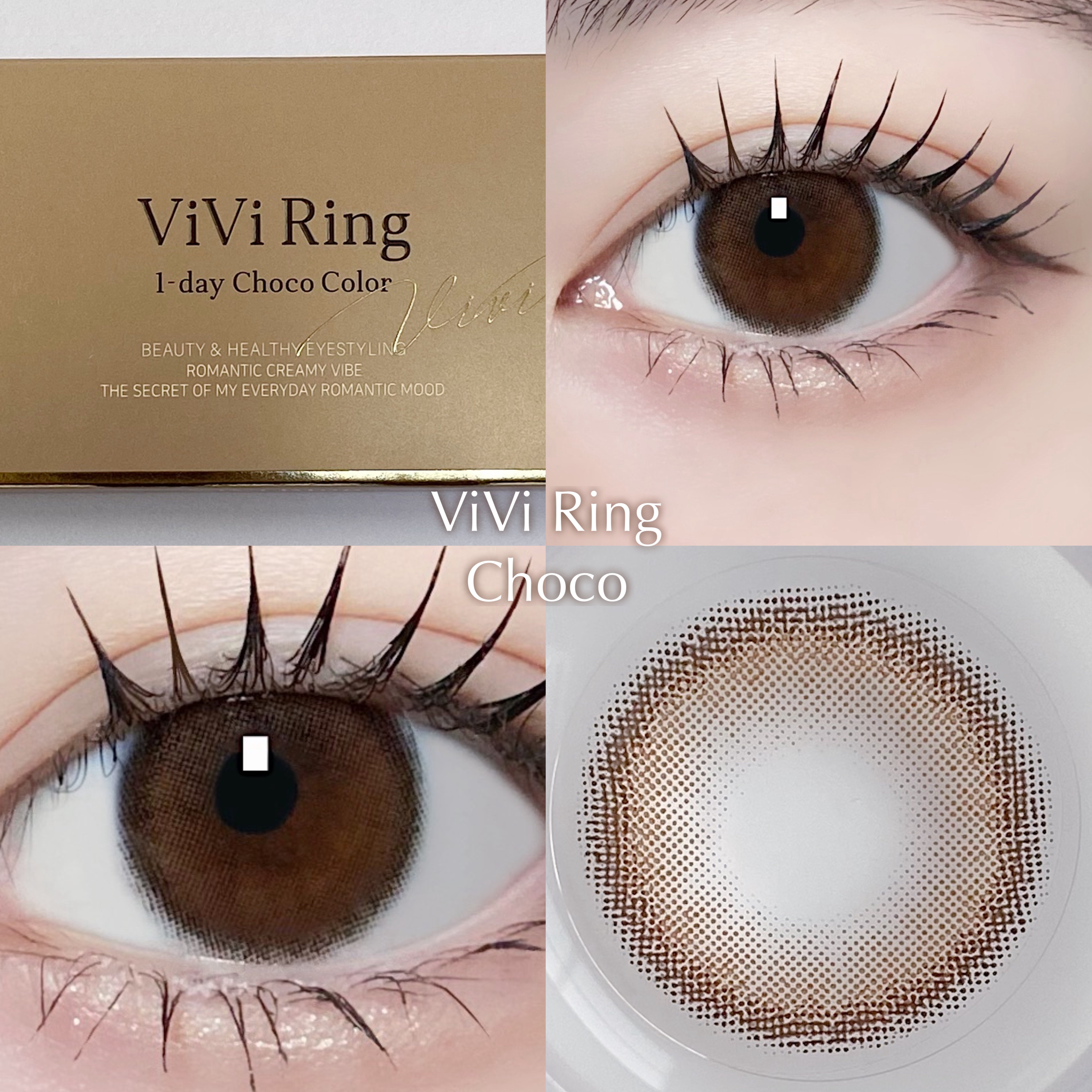 ViVi Ring 1day/OLENS/ワンデー（１DAY）カラコンを使ったクチコミ（3枚目）