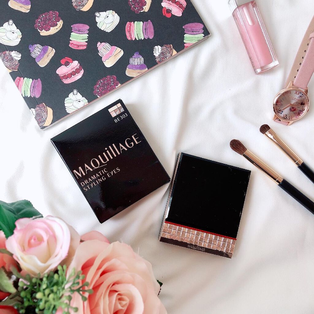 ドラマティックスタイリングアイズ/マキアージュ/アイシャドウパレットを使ったクチコミ(2枚目)