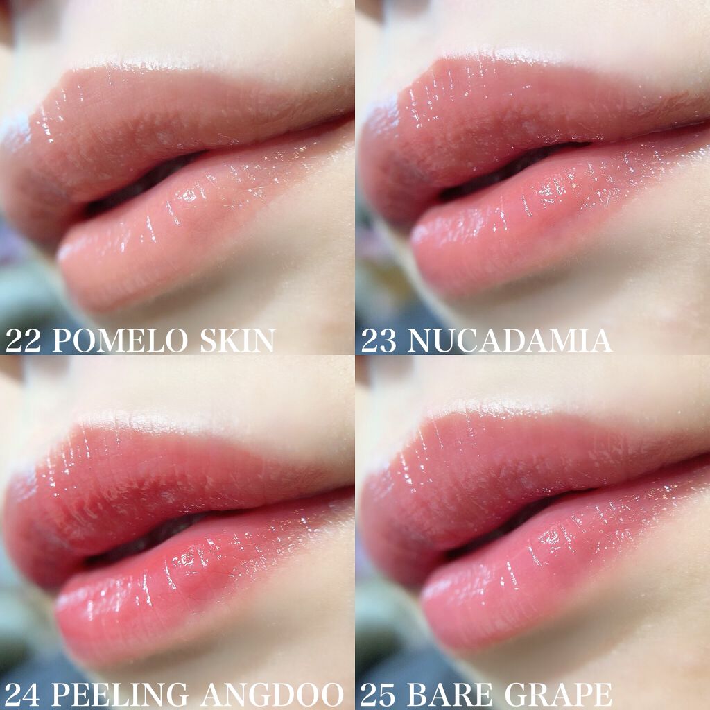 ジューシーラスティングティント/rom&nd/リップティントを使ったクチコミ（3枚目）