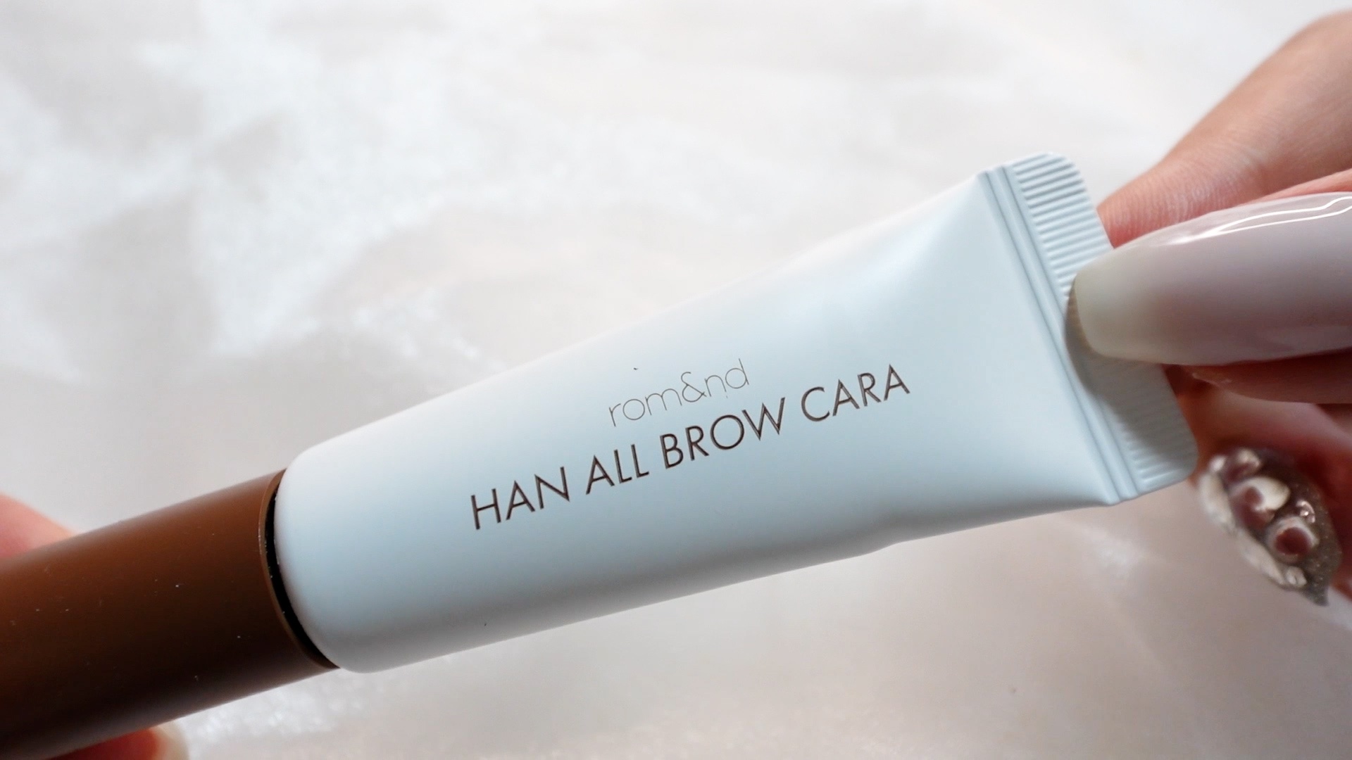 ハンオールブロウカラ/rom&nd/眉マスカラを使ったクチコミ（2枚目）