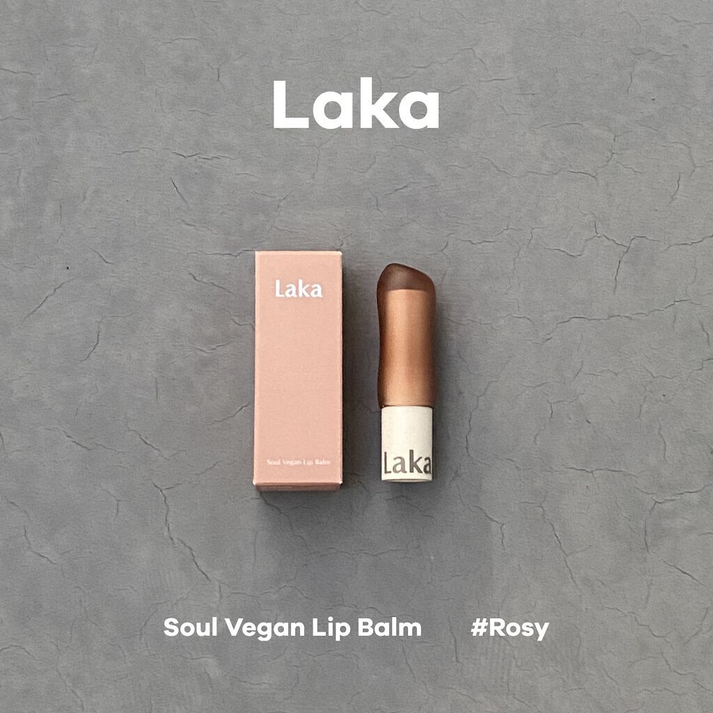 ソウルヴィーガンリップバーム/Laka/リップバームを使ったクチコミ（1枚目）
