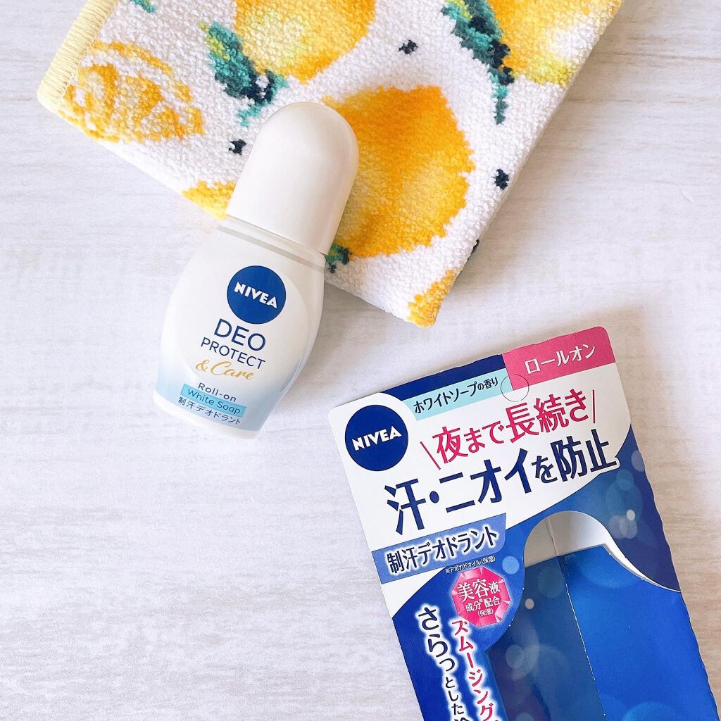 ニベアデオ ロールオン ホワイトソープの香り/ニベア/デオドラント・制汗剤を使ったクチコミ(2枚目)
