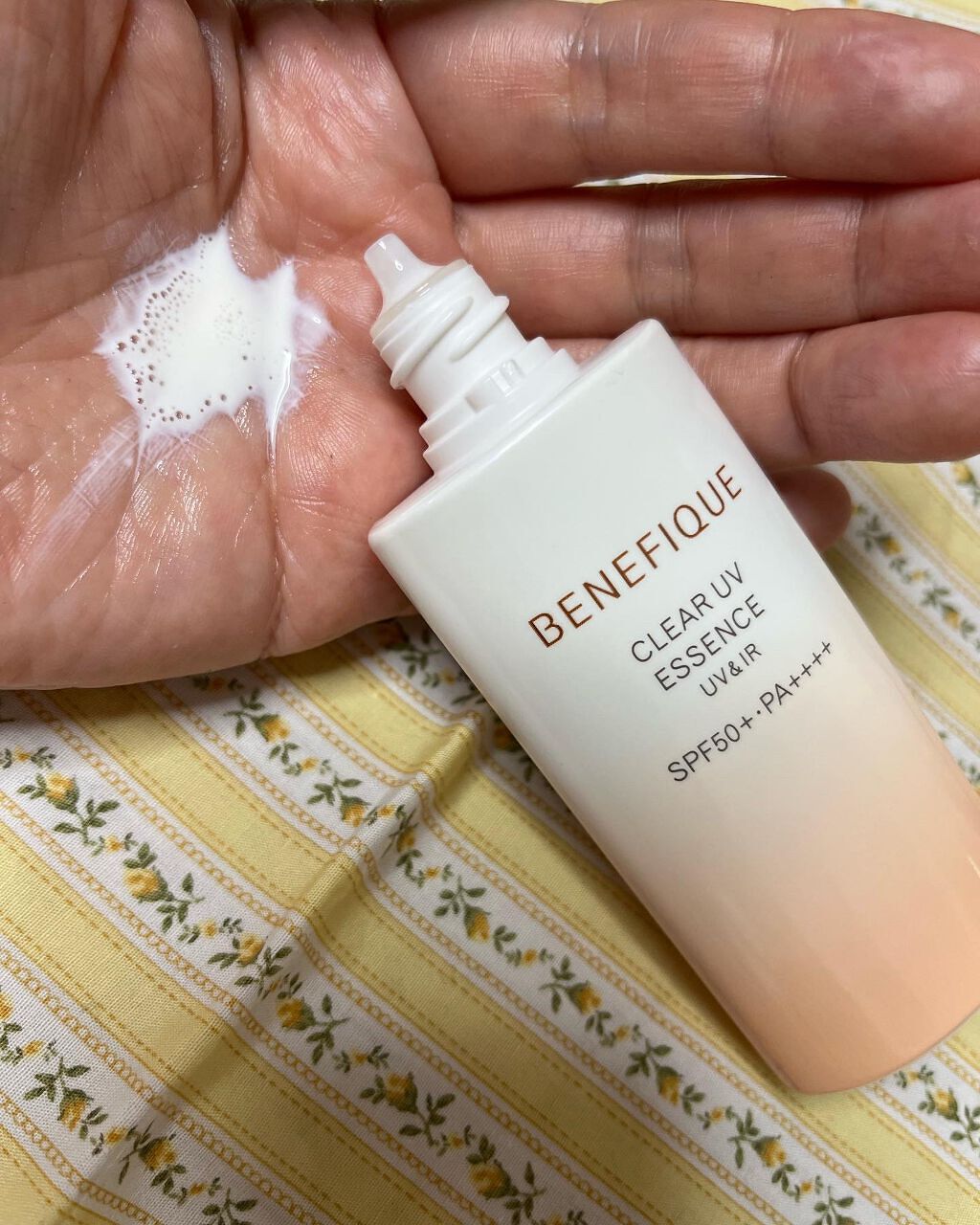 ベネフィーク クリア UV エッセンス(UV&IR)/BENEFIQUE/日焼け止めローションを使ったクチコミ(2枚目)