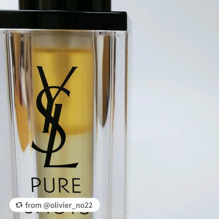 ピュアショット ナイト リチャージセラム/YVES SAINT LAURENT BEAUTE/美容液を使ったクチコミ(1枚目)