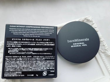 オリジナル ミネラルベール プレスト パウダー/bareMinerals/プレストパウダーを使ったクチコミ（2枚目）